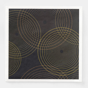 Serviette En Papier Simple, moderne, cool, tendance en fin de ligne ce