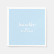Simple Pastel Blue