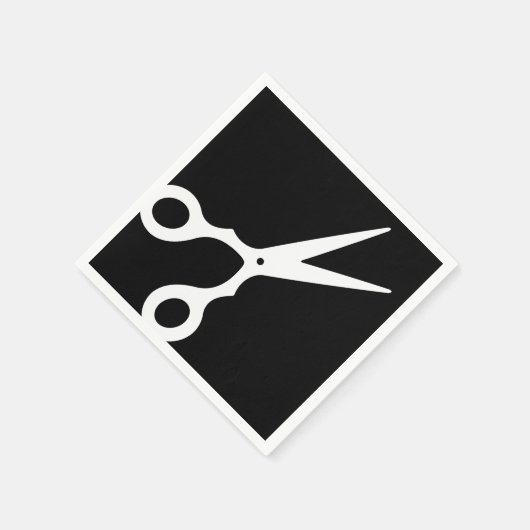 Serviette En Papier Simple Vector Scissors (Coin)