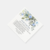Serviette En Papier Simplement Elegant Eucalyptus Fun Facts Mariage (Coin)