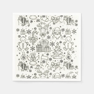 Serviette En Papier Simplement Noël