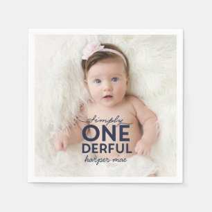 SERVIETTE EN PAPIER SIMPLEMENT ONEDERFUL PAPIER MERVEILLEUX NAPKINS
