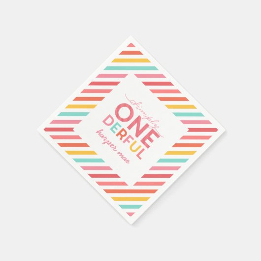 SERVIETTE EN PAPIER SIMPLEMENT ONÉRÉ MERVEILLEUX (Coin)