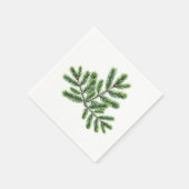 Serviette En Papier Simplement verdure de pin  (Coin)