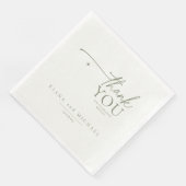 Serviette En Papier Simply Chic Mariage Pearl White ID1046 (Coin)