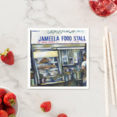 Serviette En Papier Singapour de Jameelas (En situation)
