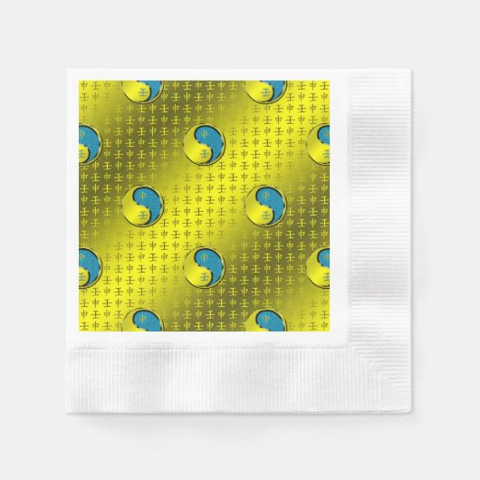 Serviette En Papier Singe d'eau (Devant)