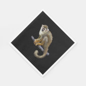Serviette En Papier Singe écureuil (Coin)