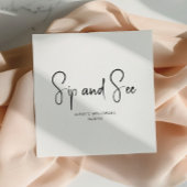 Serviette En Papier Sip Neutre Simple Et Moderne Et Voir Les Serviette