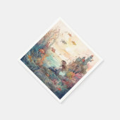 Serviette En Papier Sirène (Coin)