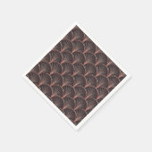 Serviette En Papier Sirène/conception géométrique (Coin)