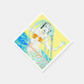 Serviette En Papier Sirènes avec Dreadlocks Thunder_Cove (Coin)
