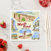 Serviette En Papier Sites de Myrtle Beach  (En situation)