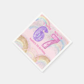 Serviette En Papier Six Seven 67 Birthday Napkins (Coin)