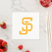 Serviette En Papier SJ Spartans (En situation)