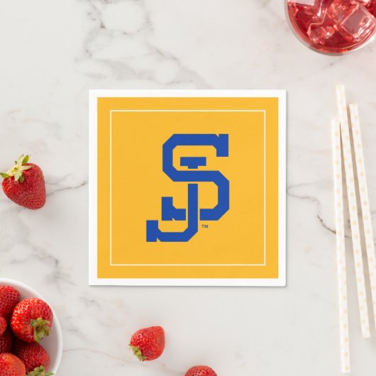 Serviette En Papier SJ Spartans (En situation)