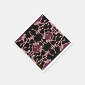 Serviette En Papier Skeletons dansants Halloween Napkins (Coin)