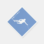 Serviette En Papier Ski (Coin)