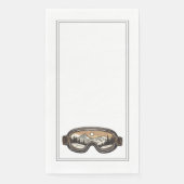 SERVIETTE EN PAPIER SKI BUM NAPKINS (Devant)