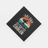 Serviette En Papier Ski Dad (Coin)