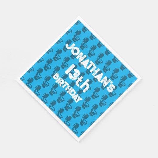 Serviette En Papier Skibidi Toilet Anniversaire Fête Invitation (Coin)