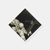Serviette En Papier Skuls et Ax (Coin)