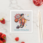 Serviette En Papier Slam Dunk Boy Anniversaire Bash (En situation)
