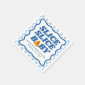 Serviette En Papier Slice Slice Baby Pizza Baby Shower (Coin)