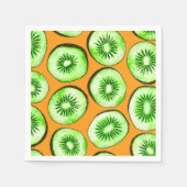Serviette En Papier Slices Kiwi (Devant)