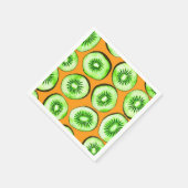 Serviette En Papier Slices Kiwi (Coin)