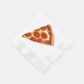 Serviette En Papier SlipperyJoe's classique pepperoni pizza tranche fo (Coin)