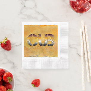 Serviette En Papier SlipperyJoe's ourson culturellement ancré LGBTQIA+