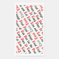Slogans de récupération de texte noir et rouge