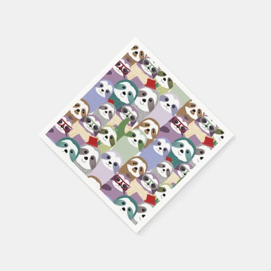 Serviette En Papier Sloth (Coin)
