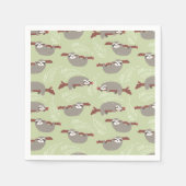 Serviette En Papier Sloth (Devant)