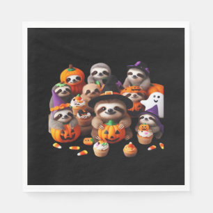 Serviette En Papier Sloth Belle paresse classique T-shirt