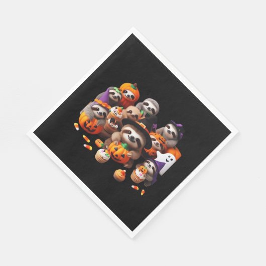Serviette En Papier Sloth Belle paresse classique T-shirt (Coin)