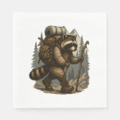 Serviette En Papier Sloth Camping Randonnée (Devant)