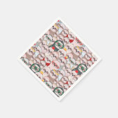 Serviette En Papier Sloth Comic Motif (Coin)