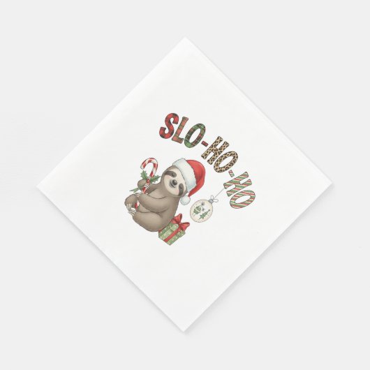 Serviette En Papier Sloth Design (Coin)