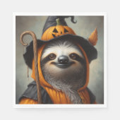 Serviette En Papier Sloth Halloween (Devant)