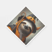 Serviette En Papier Sloth Halloween (Coin)