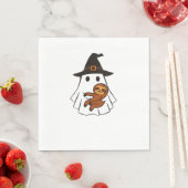 Serviette En Papier Sloth Halloween Ghost Witch Casquettes Amoureux de (En situation)