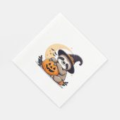 Serviette En Papier Sloth Halloween Motif Cute Classic T-Shirt (Coin)