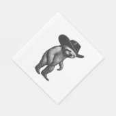 Serviette En Papier Sloth Howdy Sloth (Coin)