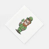 Serviette En Papier Sloth St Patrick's Day Irish Lucky (Coin)