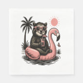 Serviette En Papier Sloth Team Sloth Randonnée Camping (Devant)