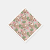 Serviette En Papier Sloth Tropical Dream (Coin)