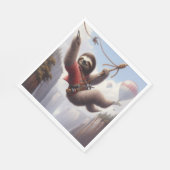 Serviette En Papier Sloth Ziplining (Coin)
