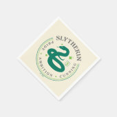 Serviette En Papier SLYTHERIN™ Insigne de fierté de la Maison du serpe (Coin)